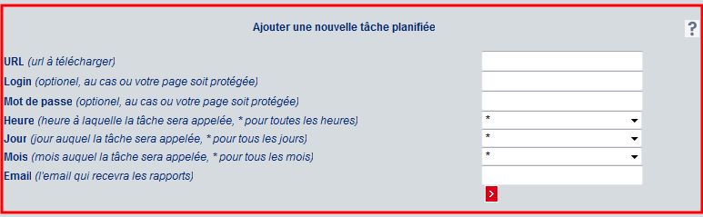 TachePlanifié_options TachePlanifié_options